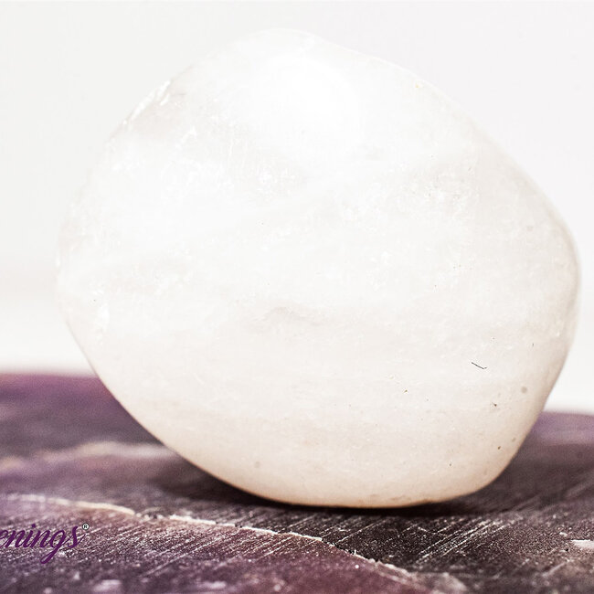 Milky Snow White Quartz - Tumbled