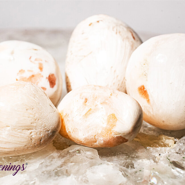 Orange Scolecite - Tumbled