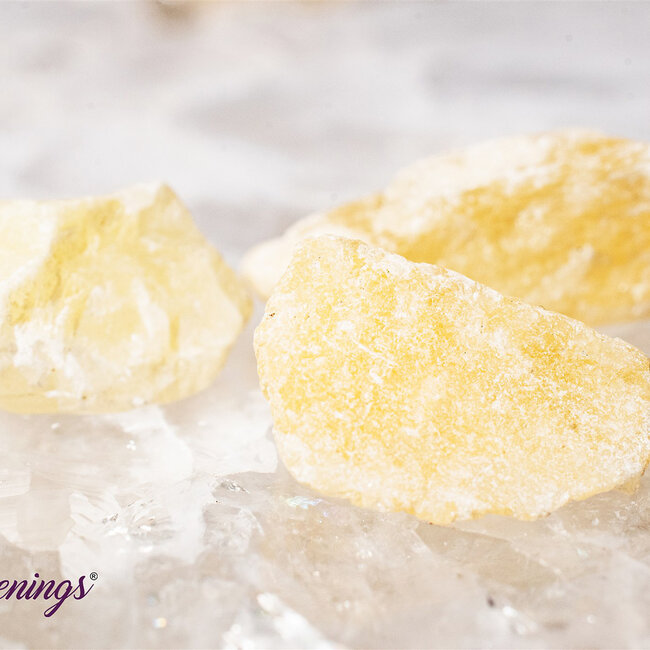 Orange Calcite - Small Rough Raw Natural