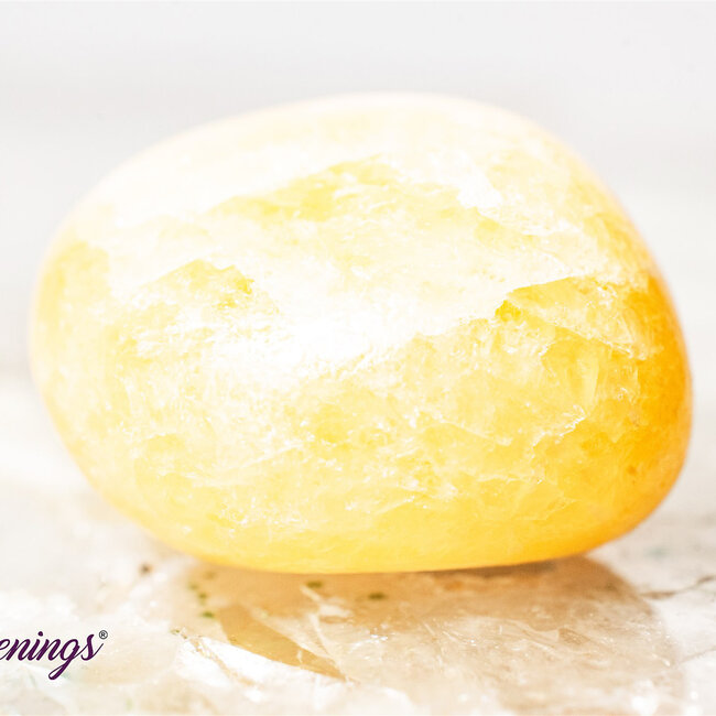 Orange Calcite - Tumbled