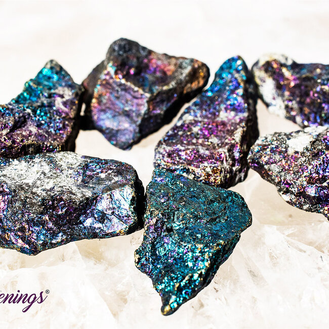 Peacock Ore (Chalcopyrite Bornite) Small - Rough Raw Natural