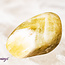 Chevron Prasiolite (Green Amethyst) - Tumbled