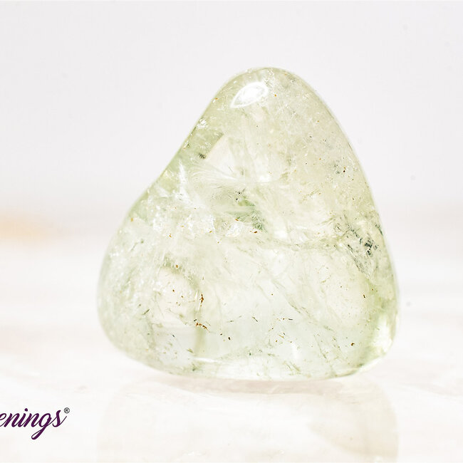Light Prasiolite (Green Amethyst) - Tumbled