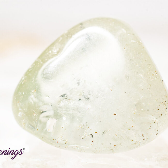 Light Prasiolite (Green Amethyst) - Tumbled