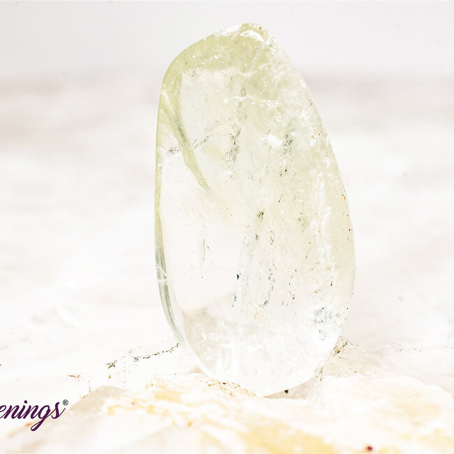 Light Prasiolite (Green Amethyst) - Tumbled