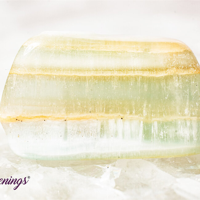 Pistachio Sea Green Calcite - Tumbled