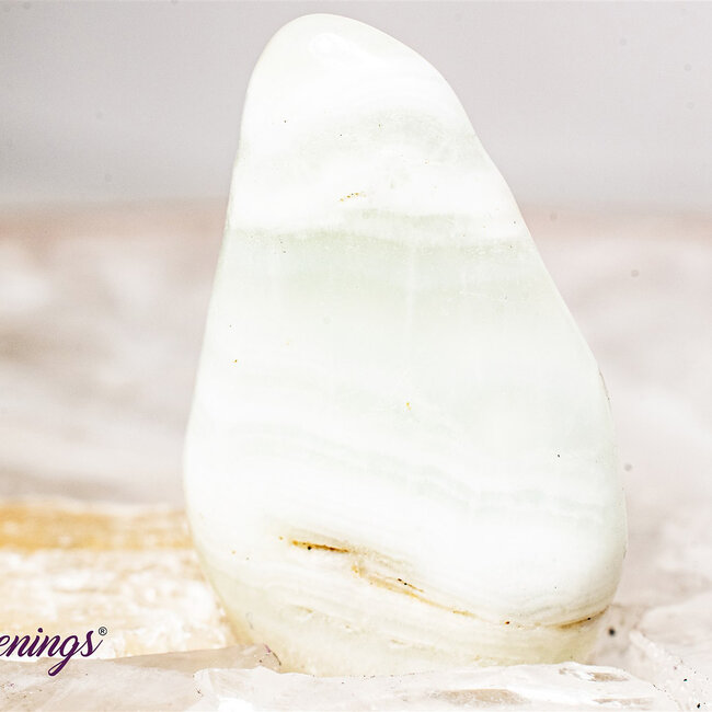 Pistachio Sea Green Calcite - Tumbled