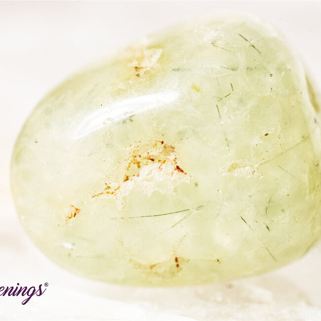 Green Prehnite - Tumbled
