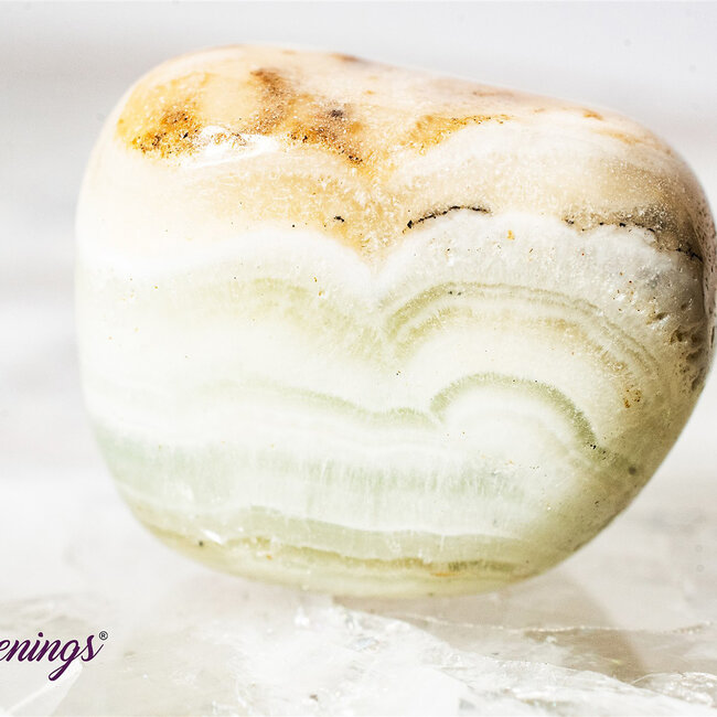 Pistachio Sea Green Calcite - Tumbled