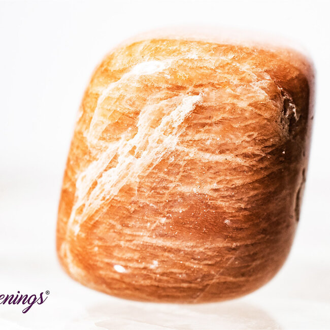 Peach Moonstone -  Tumbled