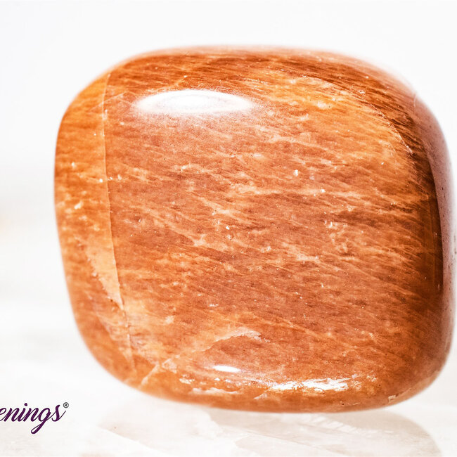 Peach Moonstone -  Tumbled