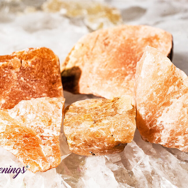 Peach Orange Aventurine - Rough Raw Natural