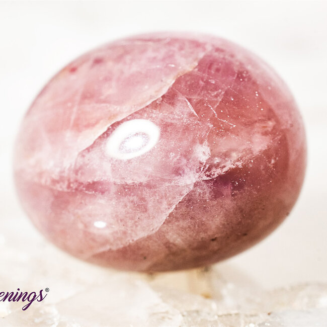 Purple Rose Quartz -  Tumbled