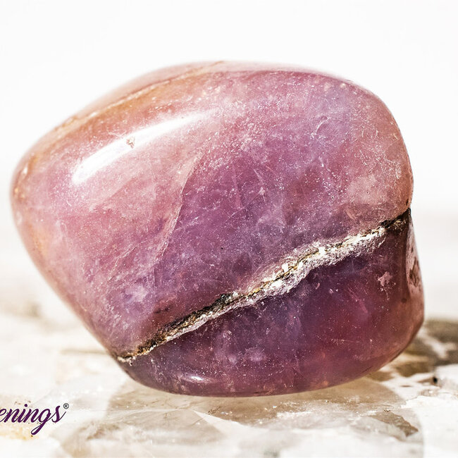 Purple Rose Quartz -  Tumbled