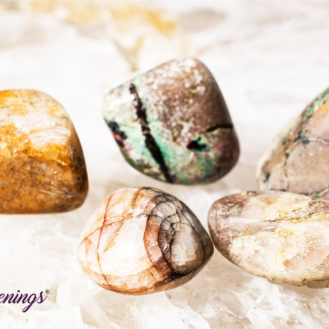 Pink Cobaltoan (Cobaltian Cobalto Salrose Cobaltocalcite) Calcite - Tumbled Aphrodite Stone