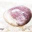 Pink Ruby Red (Rubellite) Tourmaline in Lepidolite (Unicorn Stone)- Tumbled Smooth
