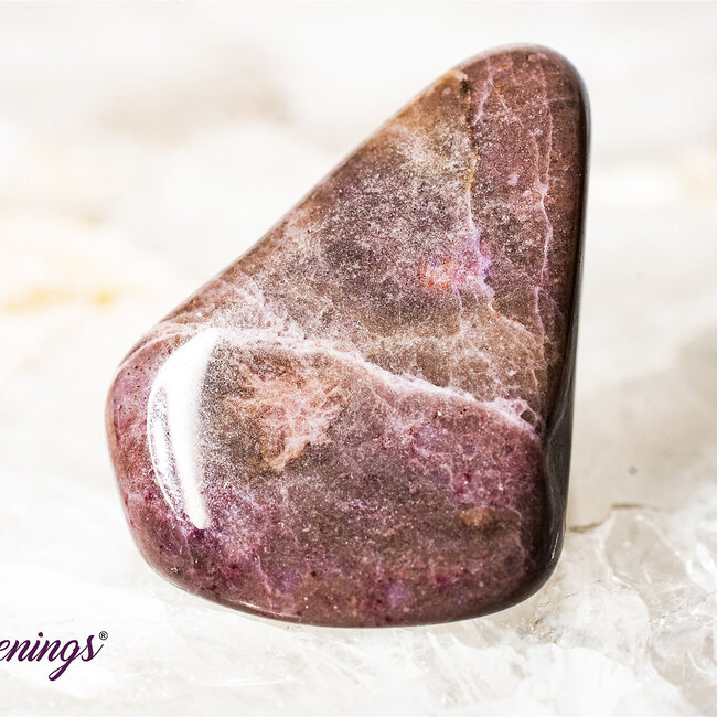 Purple Lavender Jade -Tumbled Large