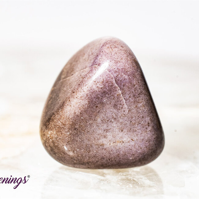 Purple Lavender Jade -Tumbled Large