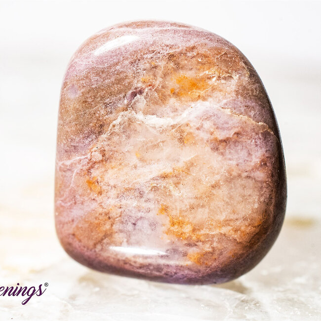 Purple Lavender Jade -Tumbled Large