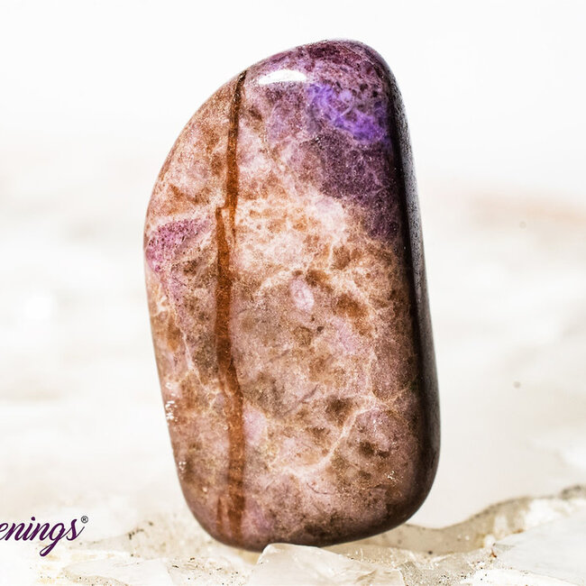 Purple Lavender Jade -Tumbled Large