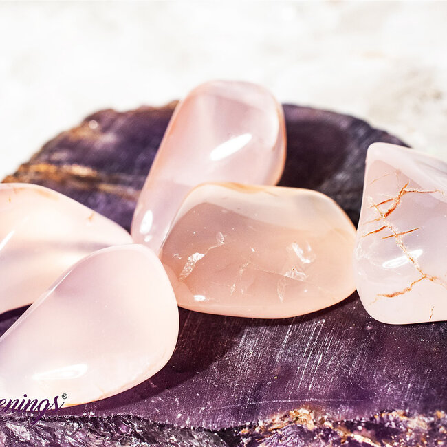Pink Chalcedony - Tumbled