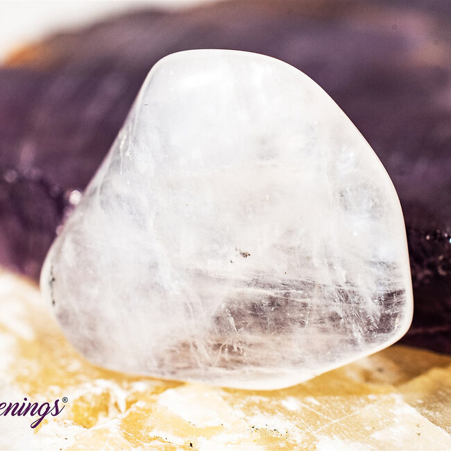 Pink Petalite (Angelic Quartz) - Tumbled Smooth