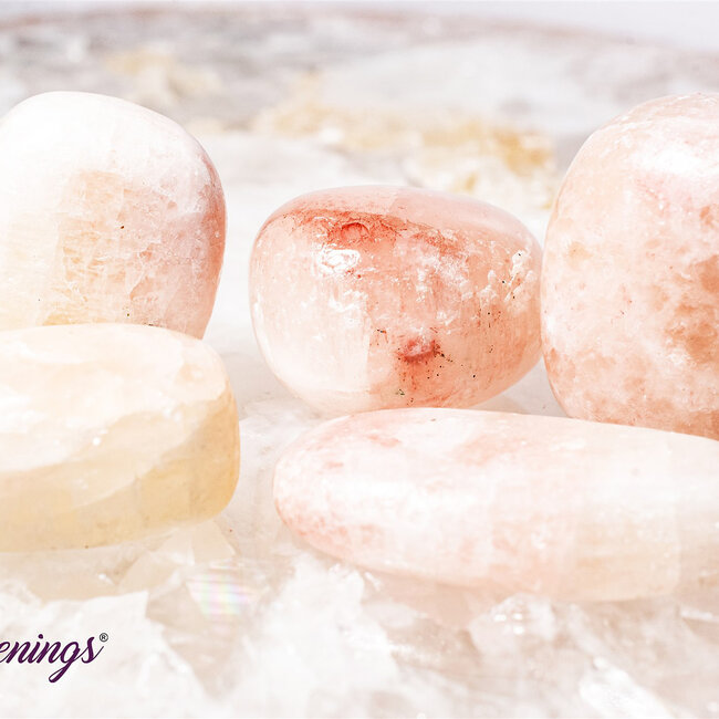Rose Strawberry Calcite - Tumbled