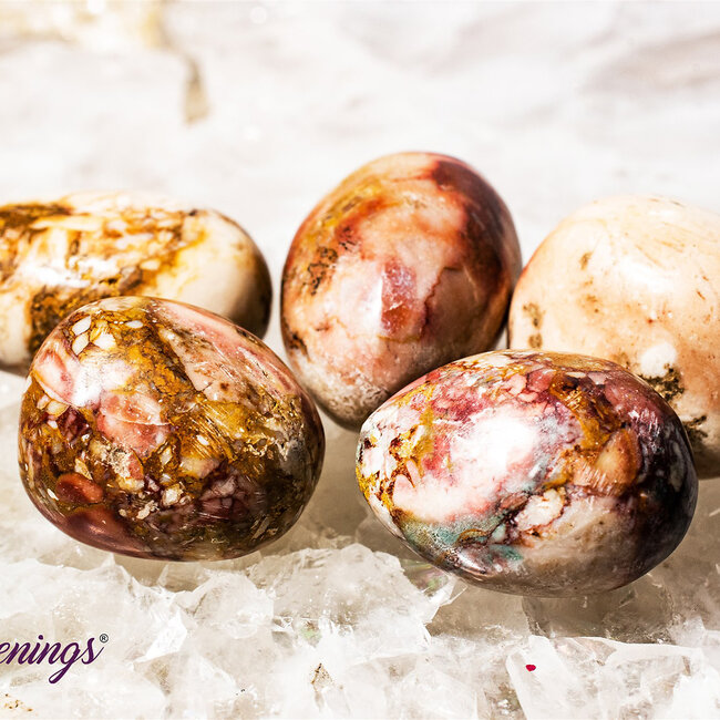 Rose (Pink) Jasper - Tumbled