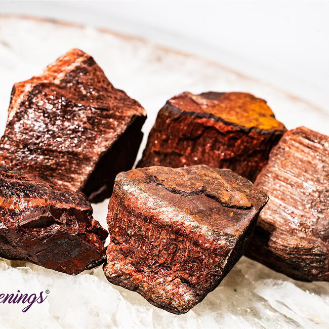 Red Tigers Eye - Rough Raw Natural