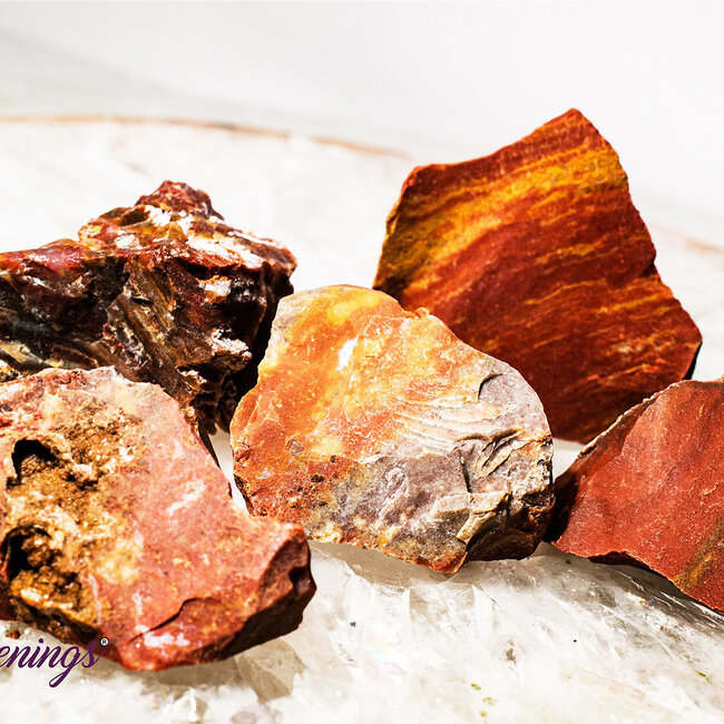 Chestnut Red Jasper - Rough Raw Natural