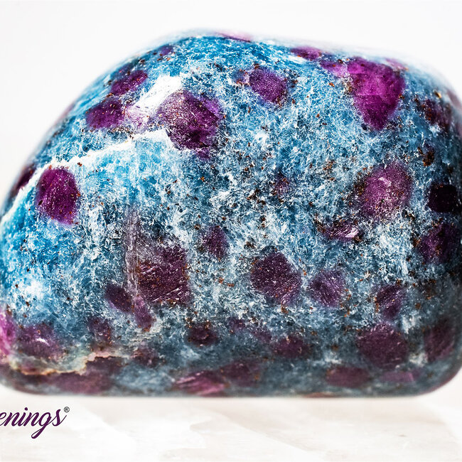 Ruby in Kyanite -  Tumbled