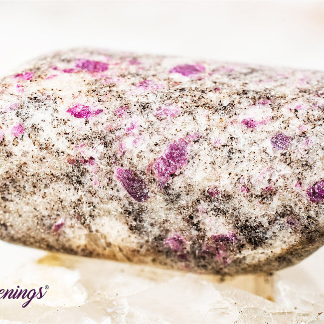 Ruby in Albite - Tumbled