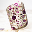 Ruby in Albite - Tumbled