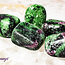 Ruby  Zoisite (Anyolite)- Tumbled