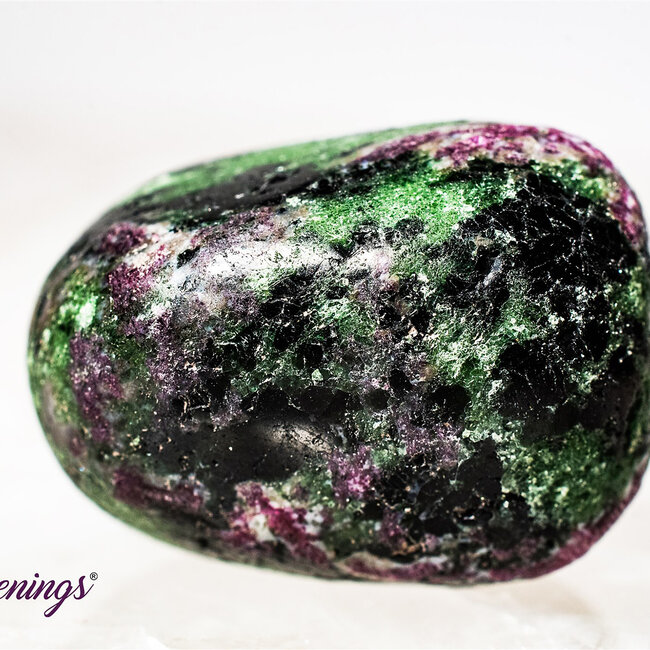 Ruby  Zoisite (Anyolite)- Tumbled