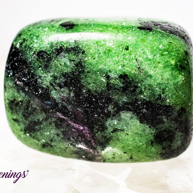 Ruby  Zoisite (Anyolite)- Tumbled