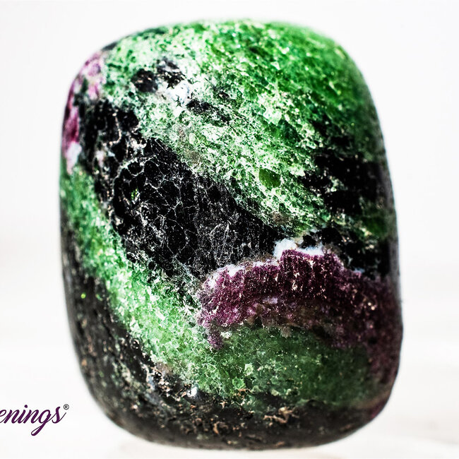 Ruby  Zoisite (Anyolite)- Tumbled
