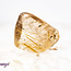 Gold (Golden Rutile Angel Venus Hair) Rutilated Quartz Smoky (Smokey) Quartz - Gold Rutile Tumbled