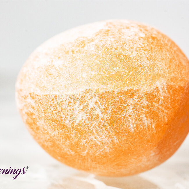 Orange Peach Selenite Selenite (Satin Spar Gypsum) - Tumbled Polished