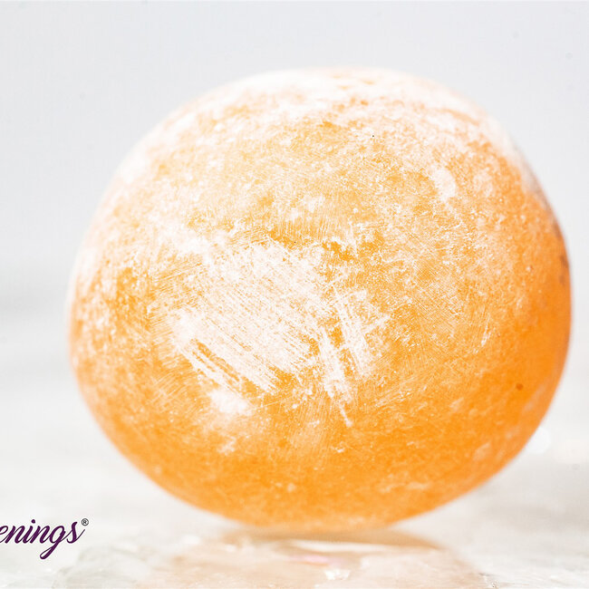 Orange Selenite Selenite (Satin Spar Gypsum) - Tumbled Satin Spar Gypsum