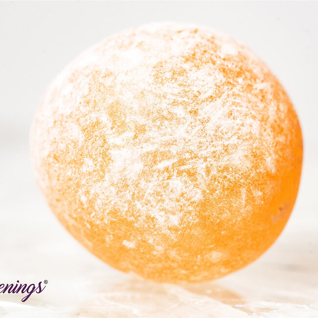 Orange Peach Selenite Selenite (Satin Spar Gypsum) - Tumbled Polished