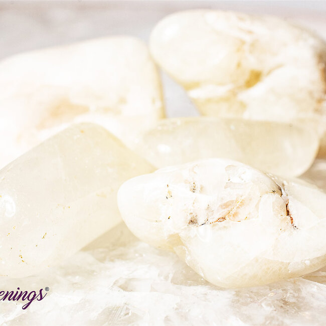 Sulphur Quartz - Tumbled