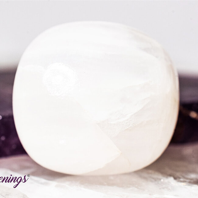 Selenite (Satin Spar Gypsum) - Tumbled Smooth