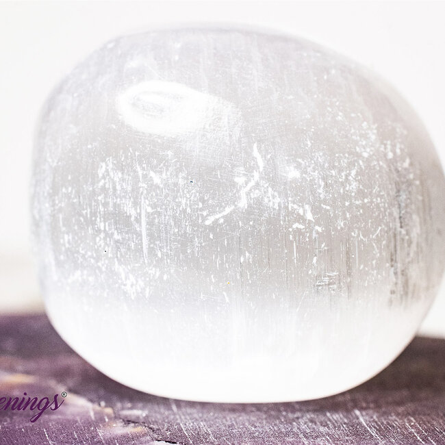 Selenite (Satin Spar Gypsum) - Tumbled Smooth