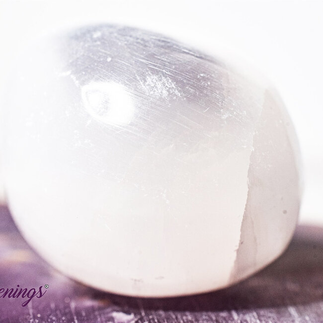 Selenite (Satin Spar Gypsum) - Tumbled Smooth