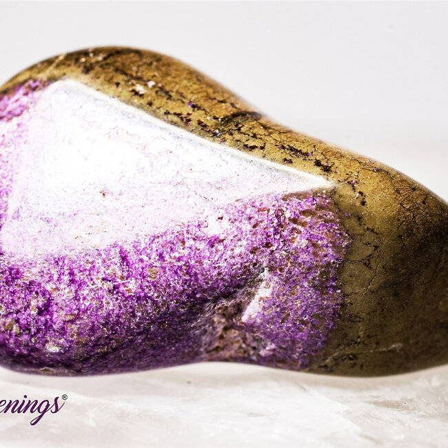 Atlantisite (Stichtite in Serpentine Tasmanite) - Tumbled