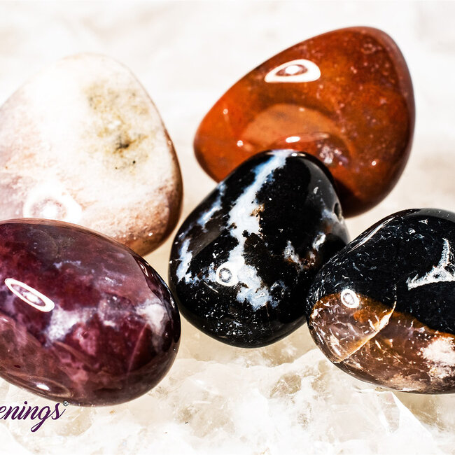 Black Sardonyx - Tumbled