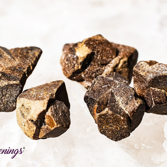 Staurolite (Fairy Cross Stone) - Rough Raw Natural