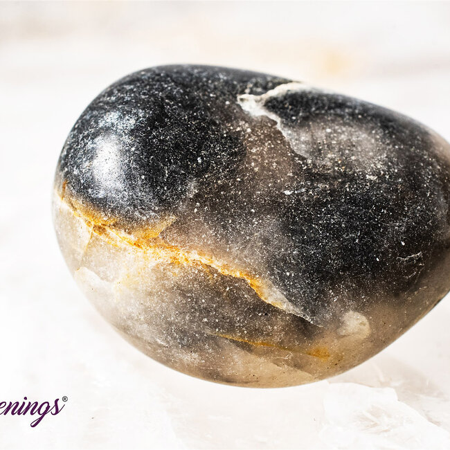 Tibetan Black Quartz - Tumbled