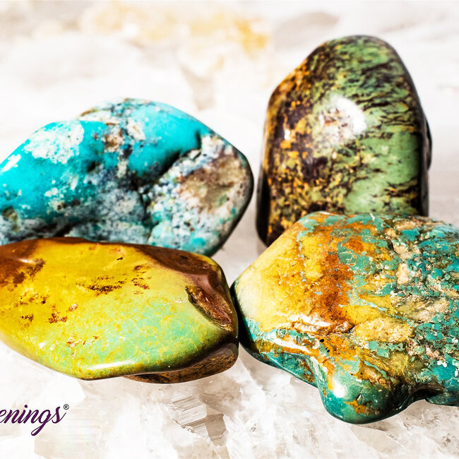 Turquoise Natural  - (Large)  Tumbled